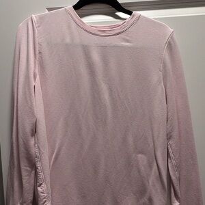 lululemon athletica Pink Long Sleeve Tee